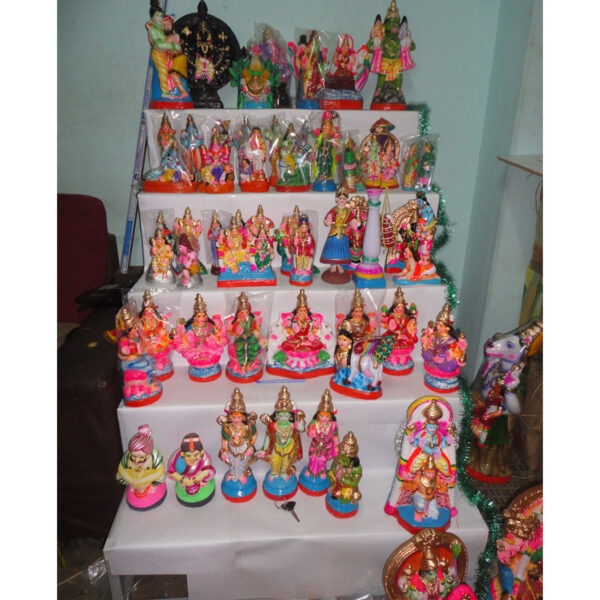 5StepNavarathriGoluDollsset Navarathri Golu Dolls Online