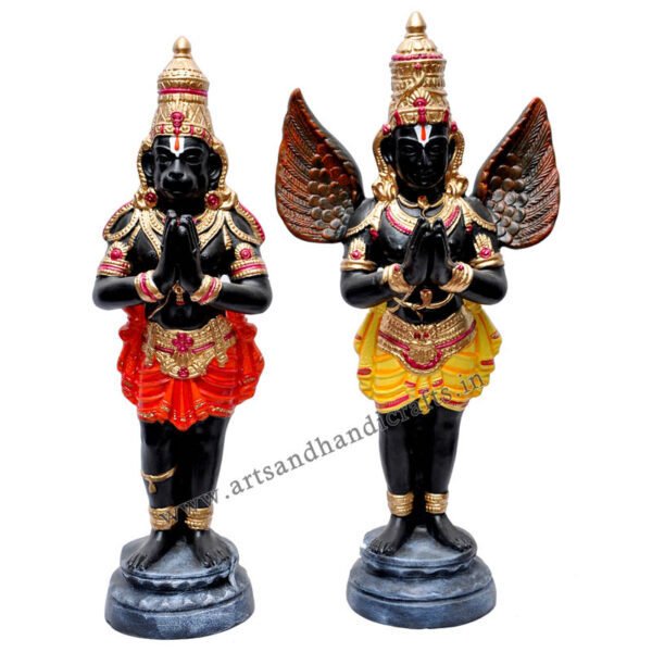 Anjaneyar and Garuda