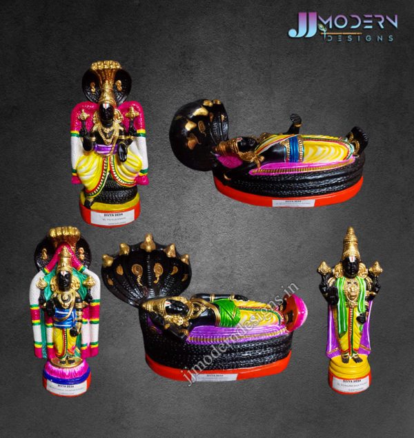 Kanchi Divya Desam 12 Inch(PaperMache) Navarathri Golu Dolls Online