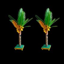 Artificial Coconut Tree Pair (20 Inch)
