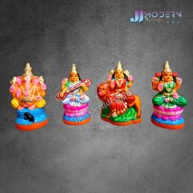 Vinayagar,Lakshmi, Saraswathi, Durgai 6inc(PM)
