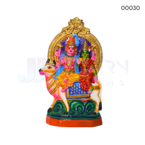 Rishaba Vahanam | 14inch | Paper Mache - 00030