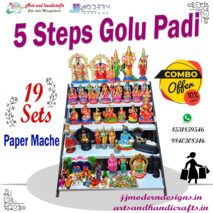 5 Step Golu Doll With Padi Spl Combo Offer(P/M)