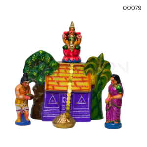 kanakadhara set  | 13 Inches | Clay - 00079