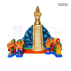 Sabarimala ayyappan Set |  15 inch | clay | 01031