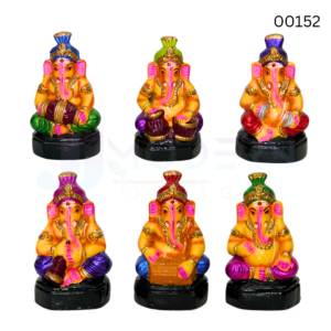Vinayagar Vathiyam  | 6inch | Clay - 00152