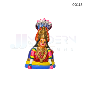 Periyapalayathamman |  11inch | Clay - 00118