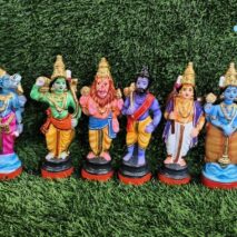Dasavatharam ( Clay ) 10" Inches