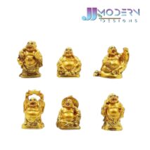 Laughing Buddha Set 2.5inch (Marble)