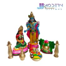 Varalakshmi Poojai Set 10inch (Clay)