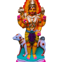 Kala bhairavar 12inch (clay)