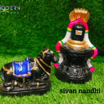 Nandhi Shivan 11inch (clay )