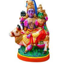 Shivan paarvathy 13 inch (clay)