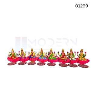 ASHTALAKSHMI SET | MDF | 6.4 INCH | 01299