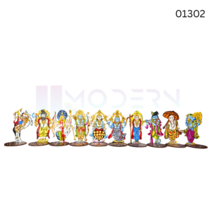 DASHAVARTA SET | MDF | 6 INCH | 01302