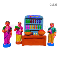 Soodakadai Set | clay | 9 inch| 01333 |
