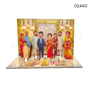 Marriage  Set MDF | 11 inch | MDF | 1440