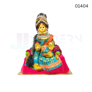 Varalakshmi pink | 18 inch |  Synthetic |  01404