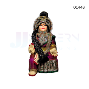 Varalakshmi Doll pink | 20 inch | Synthetic | 01448