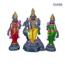 Murugar Valli Deivanai | 17 inch | Clay | 01458