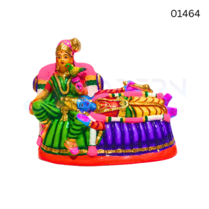Andal Rangamannar | 11 inch | Paper Mache	| 01464