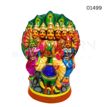 Mayil Murugar | 14 inch | Clay | 01499