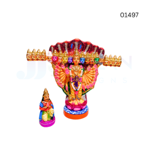 Viswaroopam|  17 inch | Paper Mache | 01497