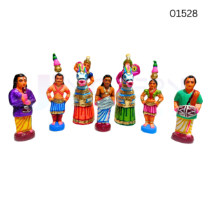 karakattam set | 11 inch | clay |   01528