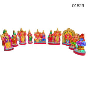 Aarupadai Veedu | 9 inch |  Clay | 01529