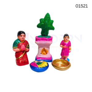 Thulasi Madam | 8 inch | Clay | 01521