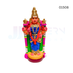 Visalakshi Amman | 11 inch | Clay |	01508
