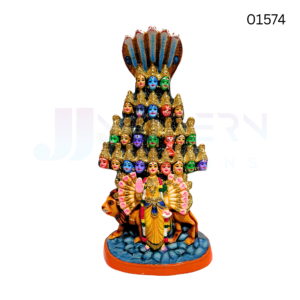 Viswaroopa Amman | 19 inch | Paper Mache | 01574