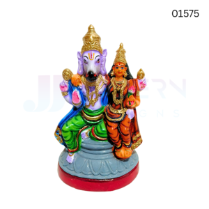 Lakshmi Hayagrivar | 11 inch | Paper Mache |	01575