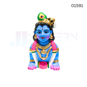 Thavalum Krishna	 | 9 inch | Clay |  01591