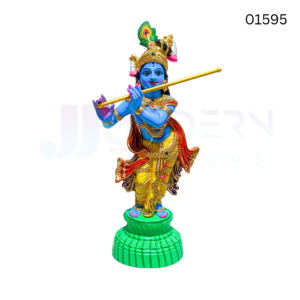 Music Krishna | 23 inch | Paper Mache	| 01595