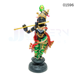 Music Krishna | 23 inch | Paper Mache | 	01596