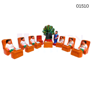 School Set | 10 inch |  Clay | 01510