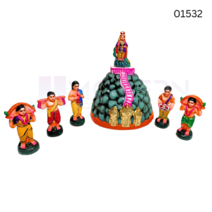 Palani Kavadi | 14 inch | Clay |	01532
