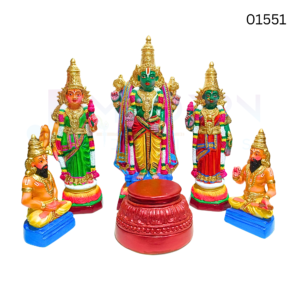 Tirukurungudi Nambi Set| 21 inch | Paper Mache | 01551