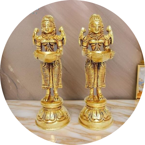 Brass Vilakku