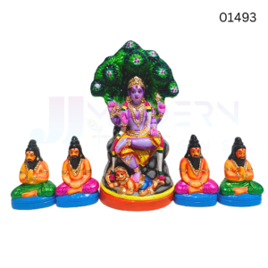 Dakshinamoorthy | 12 inch | Clay | 01493