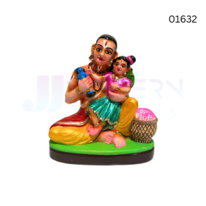 Periyalwar Andal  | 8 INCH | Clay | 	01632