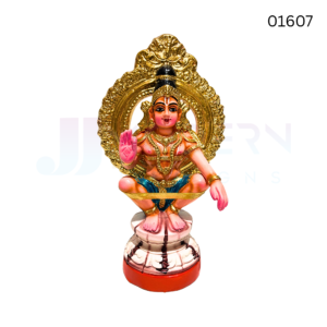 Ayyappan | 15 inch | Paper Mache |01607